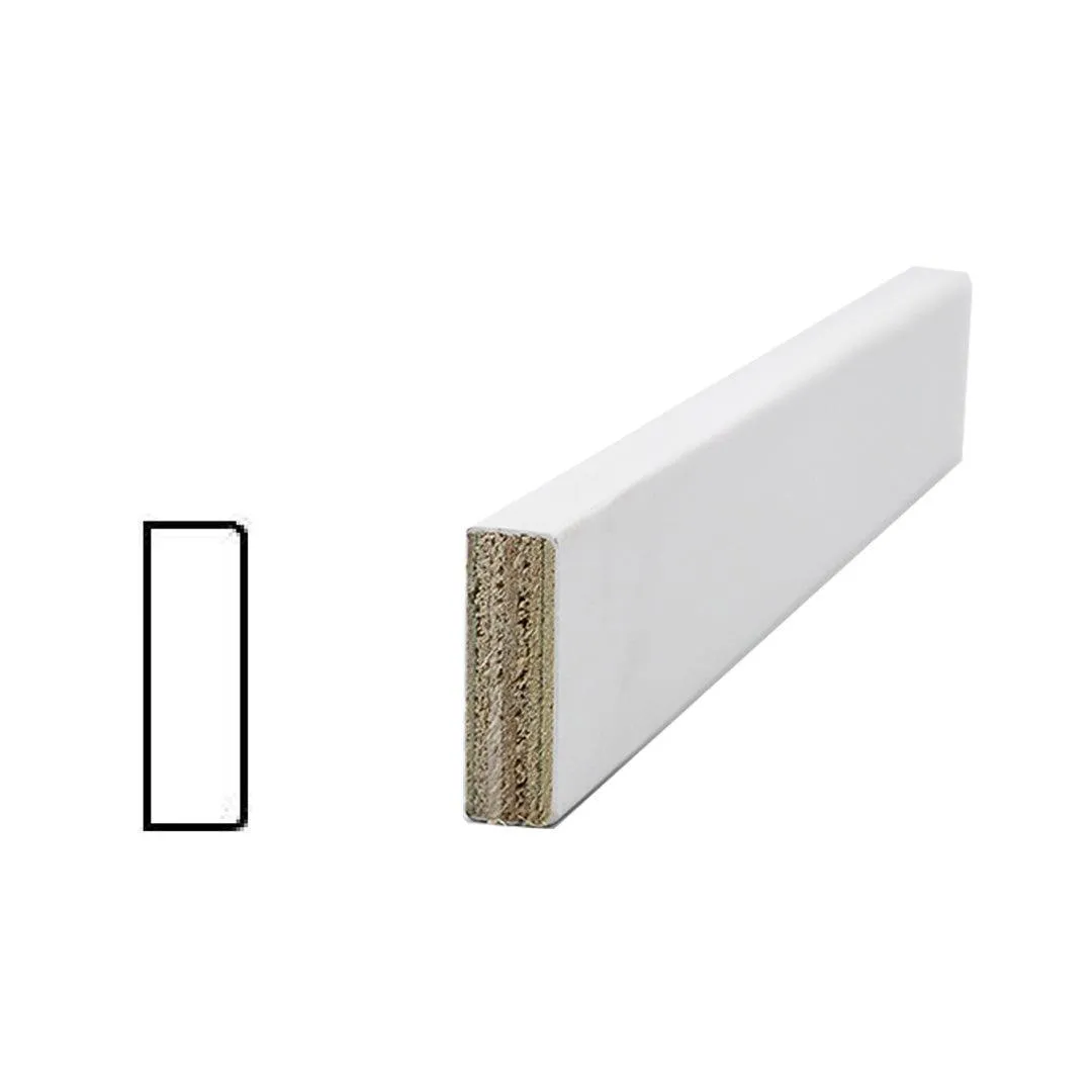 1-1/4" X 7ft Flat Wood Doorstop / Shoe Moulding - KA7