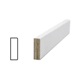 1-1/4" X 7ft Flat Wood Doorstop / Shoe Moulding - KA7