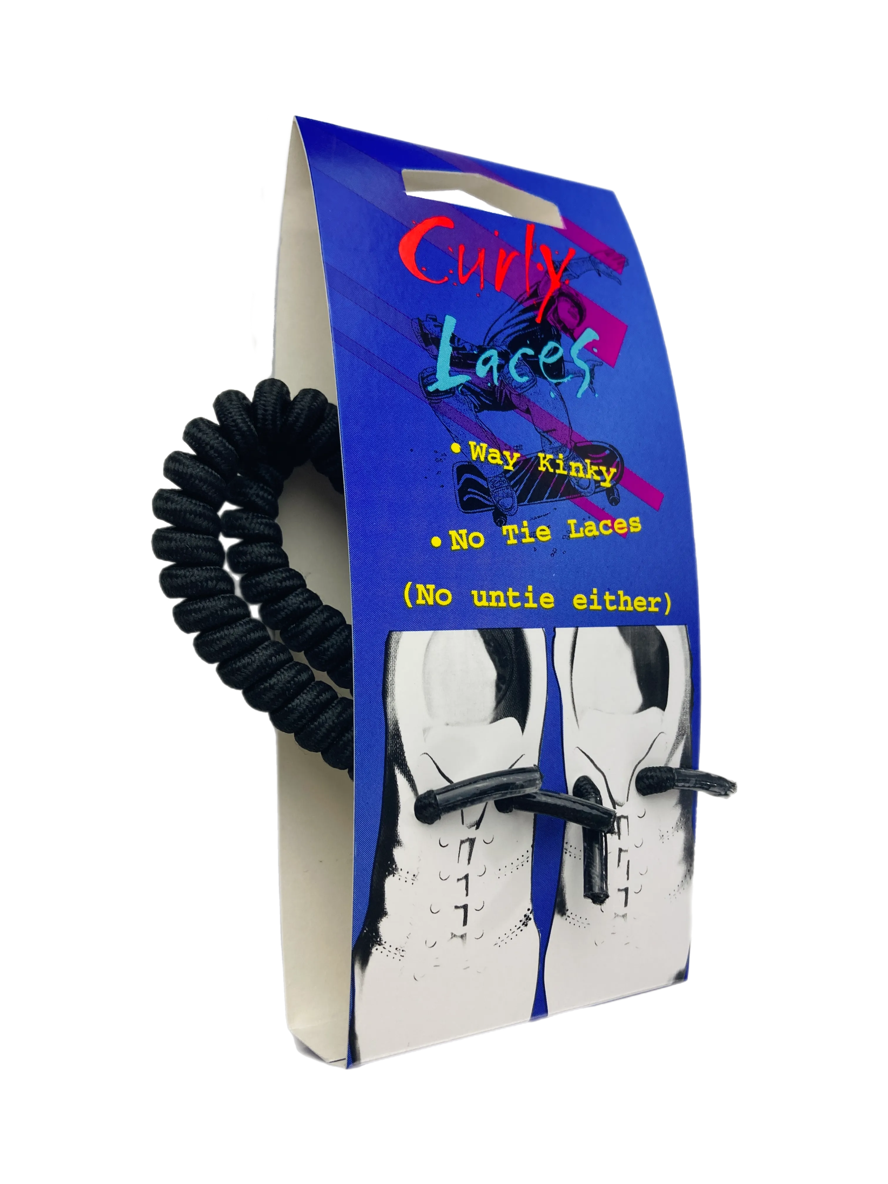 10 Seconds ® Curly Laces | Black