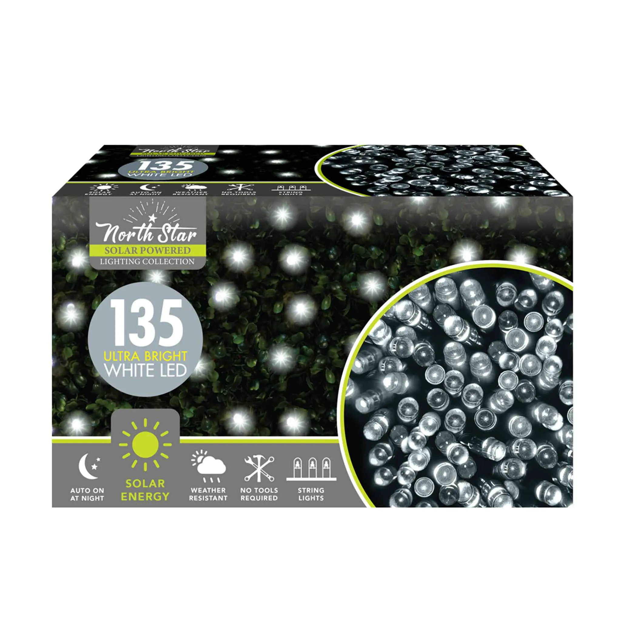 135 Fairy Lights White LED
