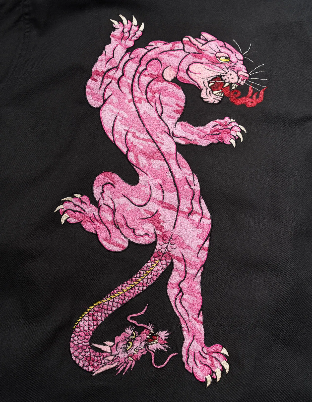 5318 Panther Chimera Hanten Shirt Black