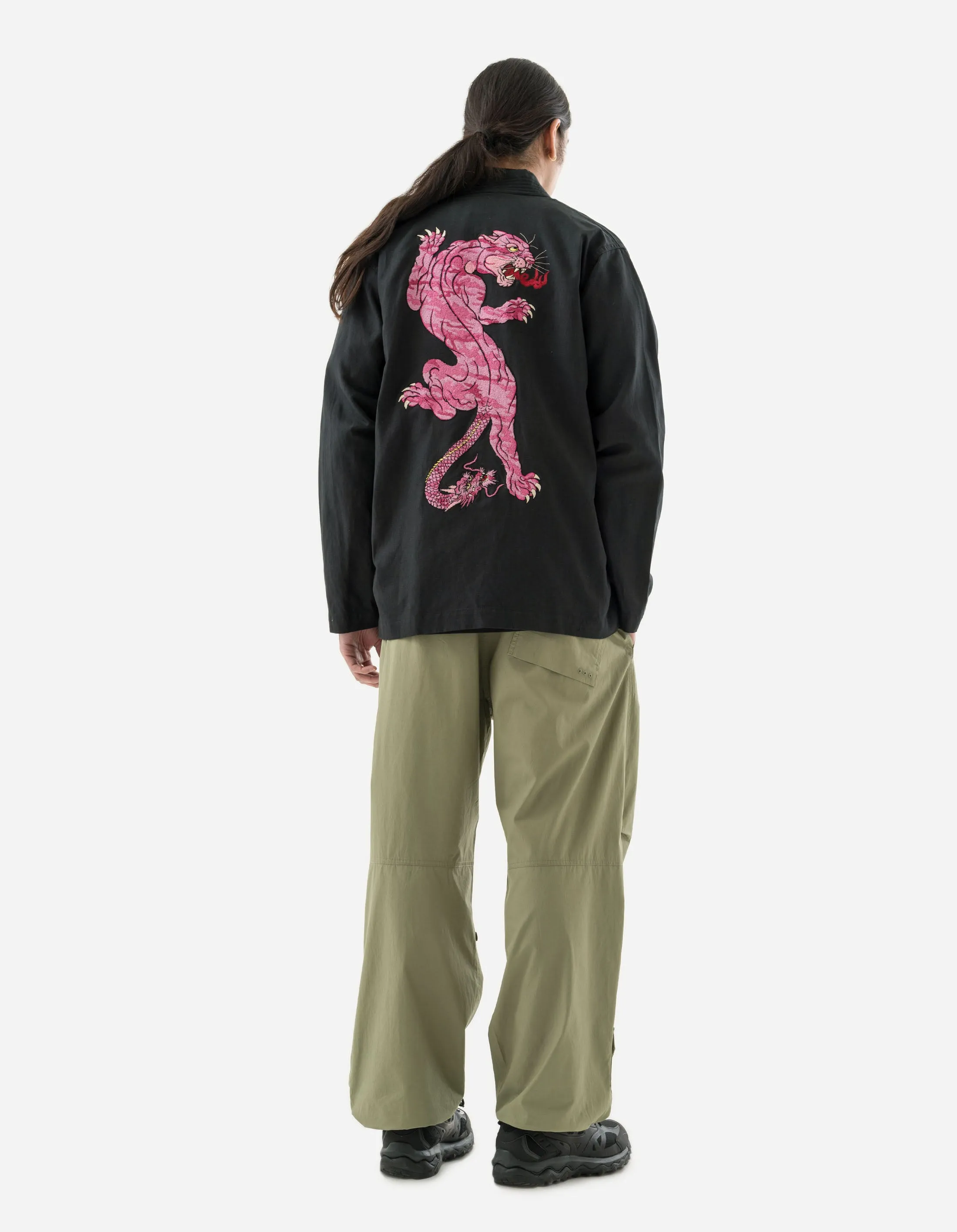 5318 Panther Chimera Hanten Shirt Black