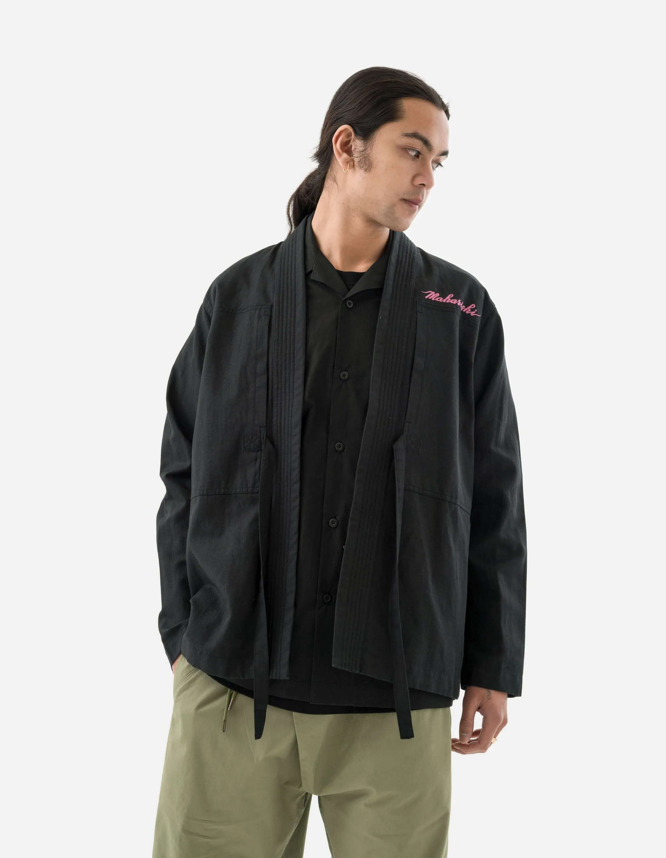 5318 Panther Chimera Hanten Shirt Black