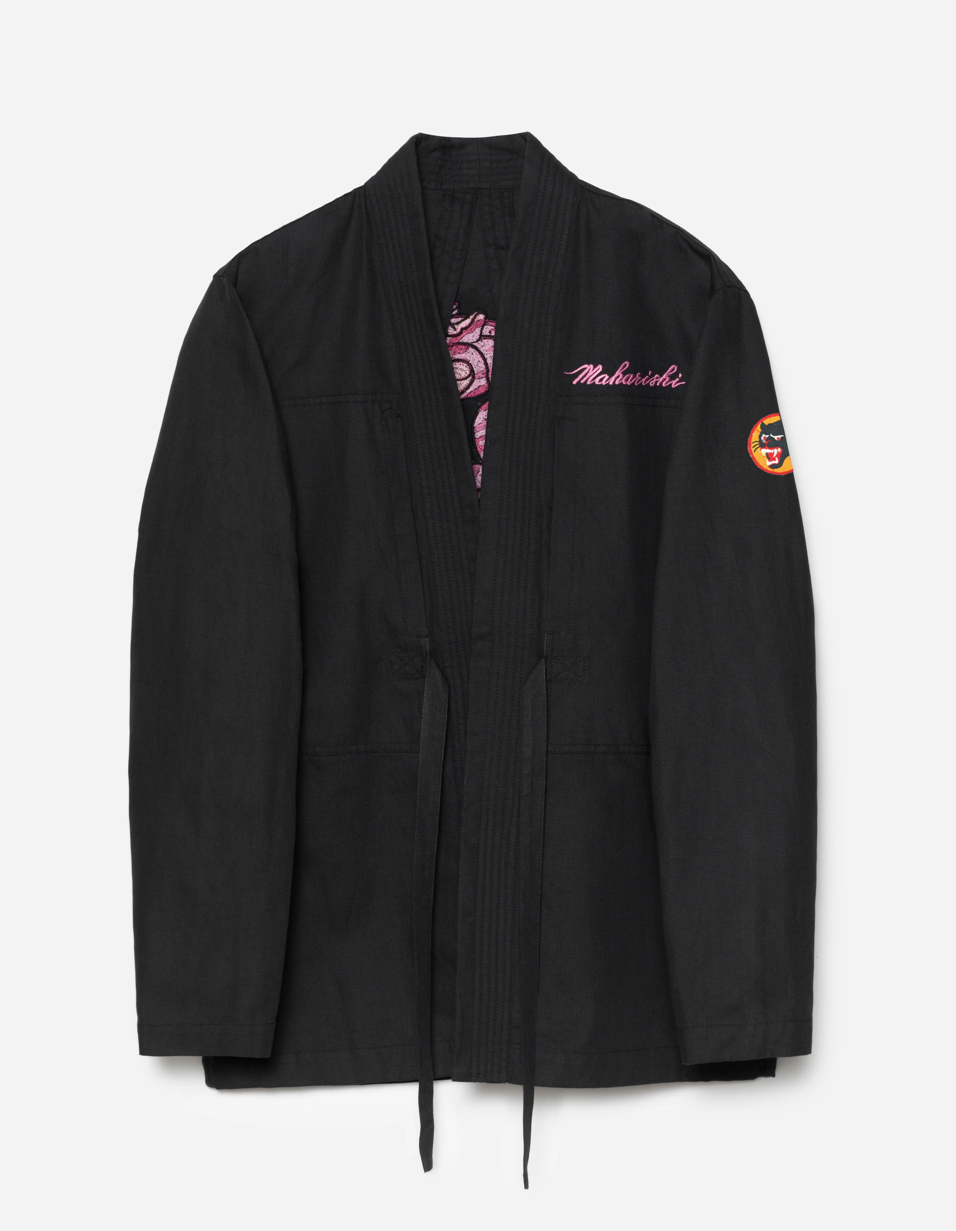 5318 Panther Chimera Hanten Shirt Black