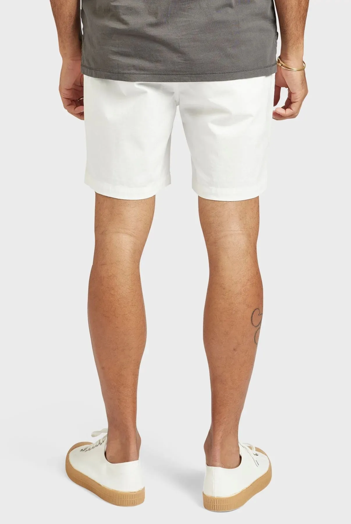 Academy Brand Men's Volley Short - White