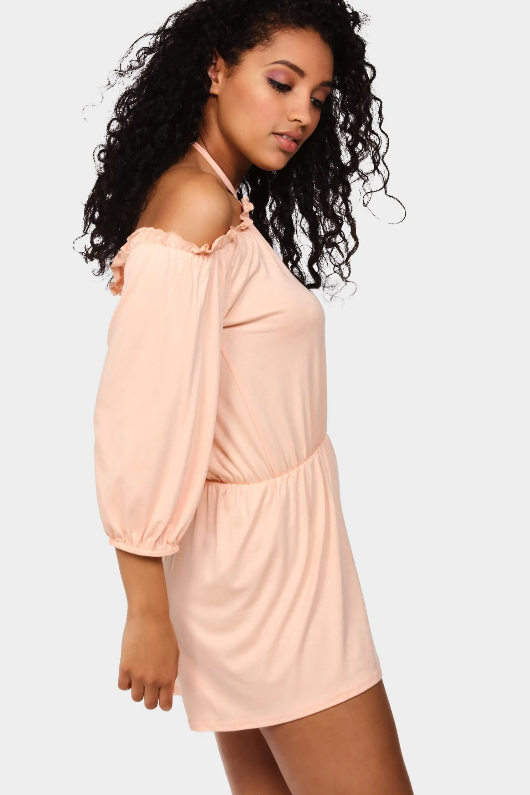 Apricot Gypsy Top Playsuit