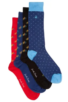 Bicycle Sock Bundle - Four Pairs