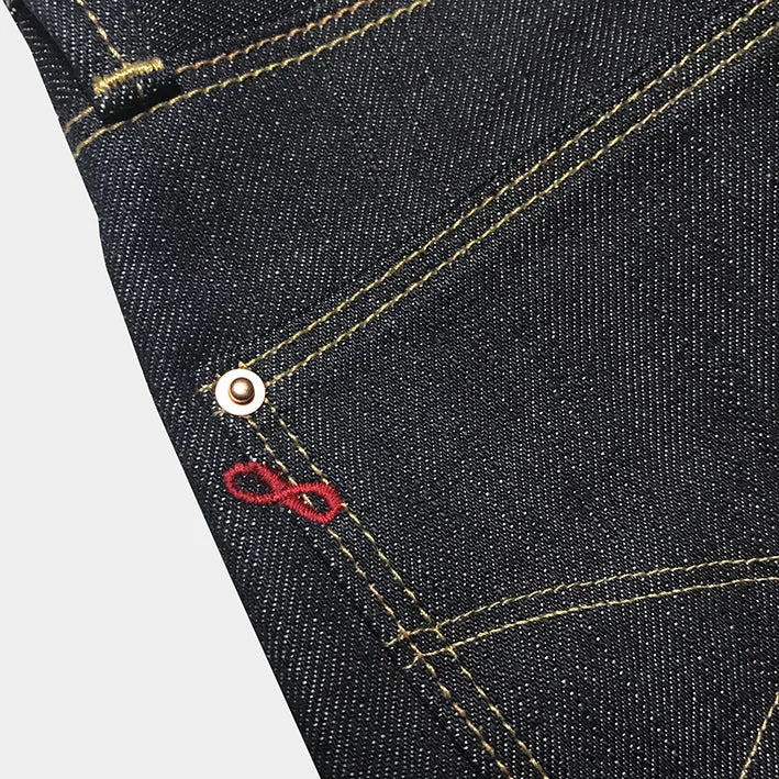 BZEN X @INN8CHIRO COLLABORATION S9 SLIM STRAIGHT- 13.5oz- RAW SELVEDGE- INDIGO