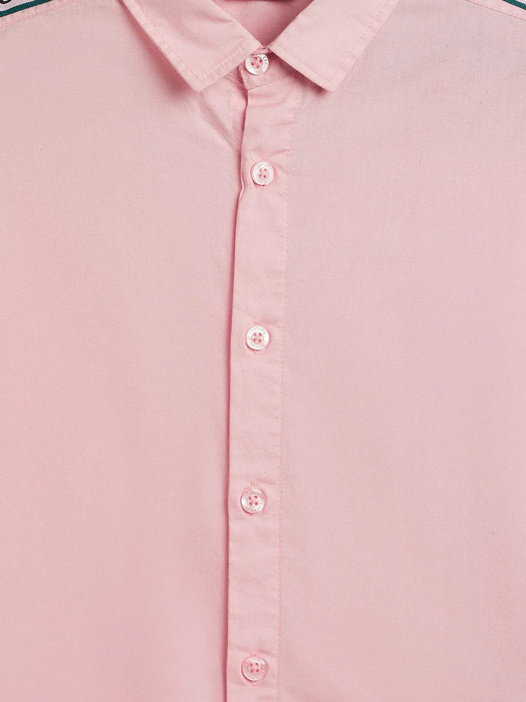 Cantabil Boys Pink Shirt