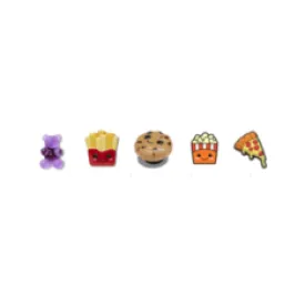 Crocs Jibbitz Charms - Snack Food Best Sellers 5pk
