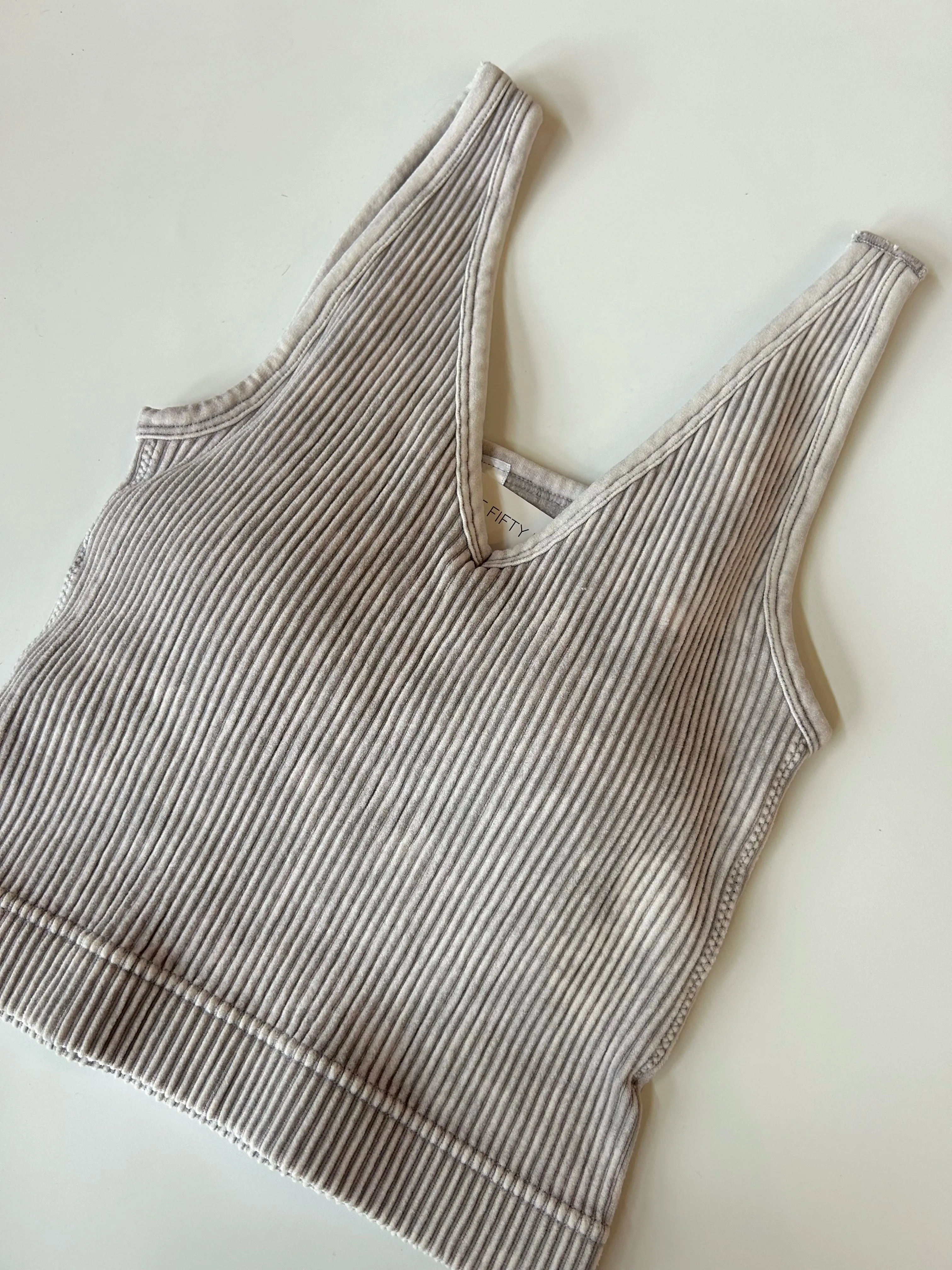 Easy Says Seamless Tank - Sleet