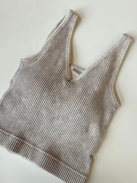 Easy Says Seamless Tank - Sleet