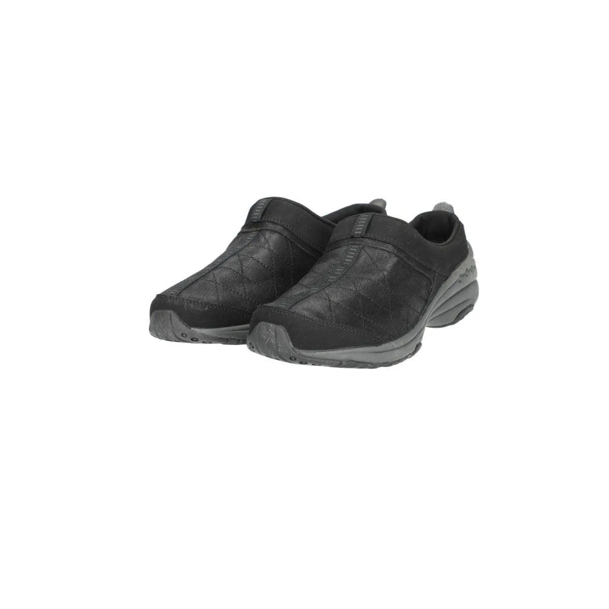 Easy Spirit Tellina Slipon Mule Low-Top Sneakers Leather Black Colour For Women
