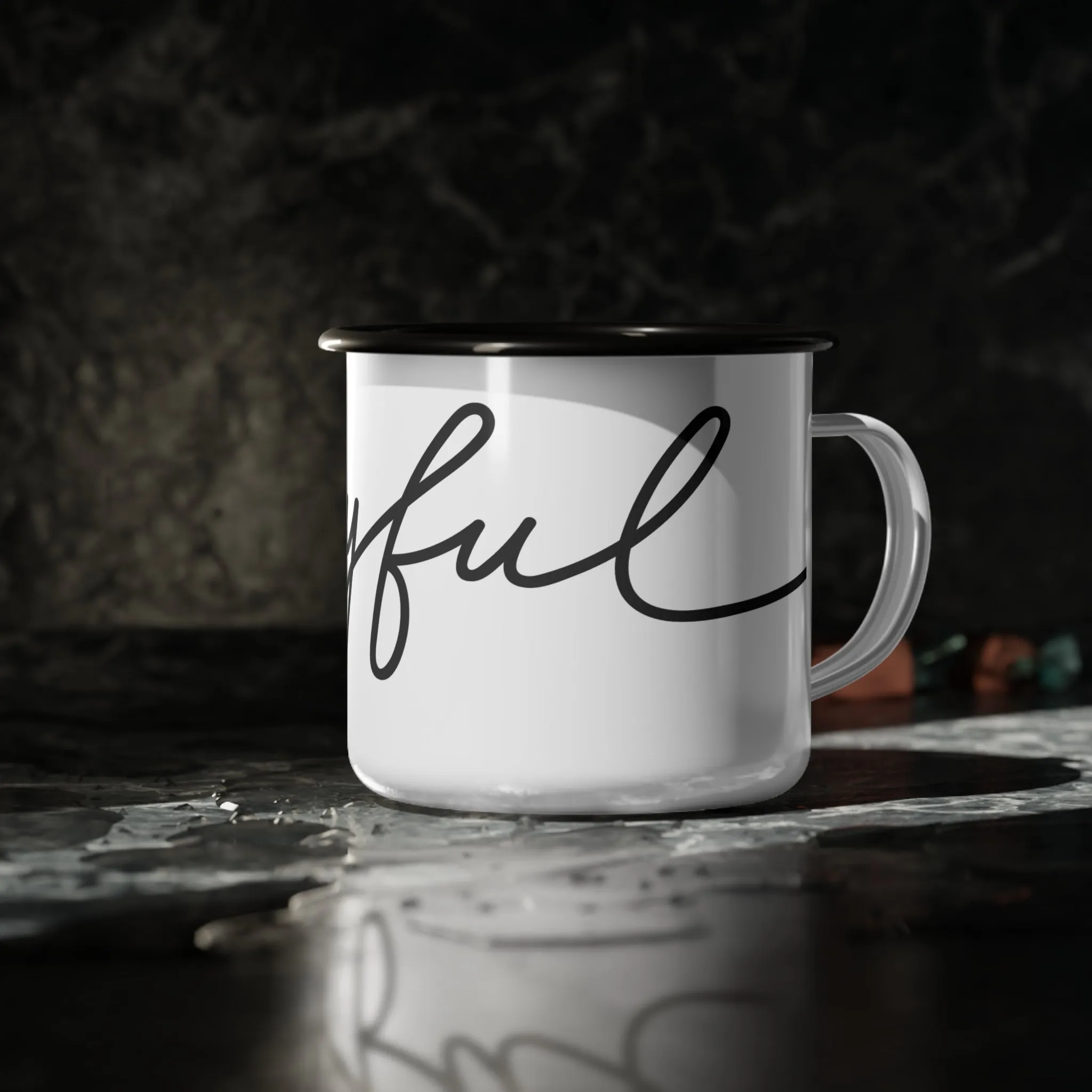 Enamel Camp Cup - Joyful