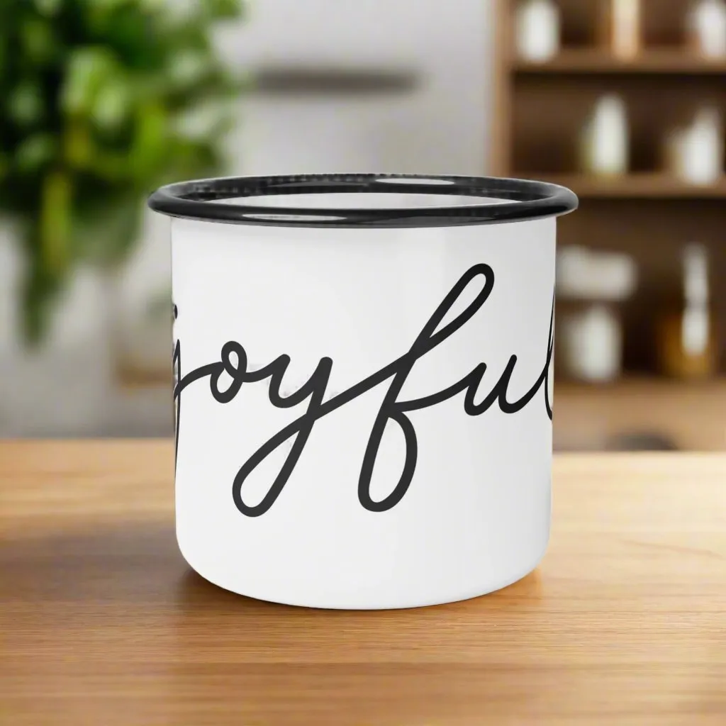Enamel Camp Cup - Joyful