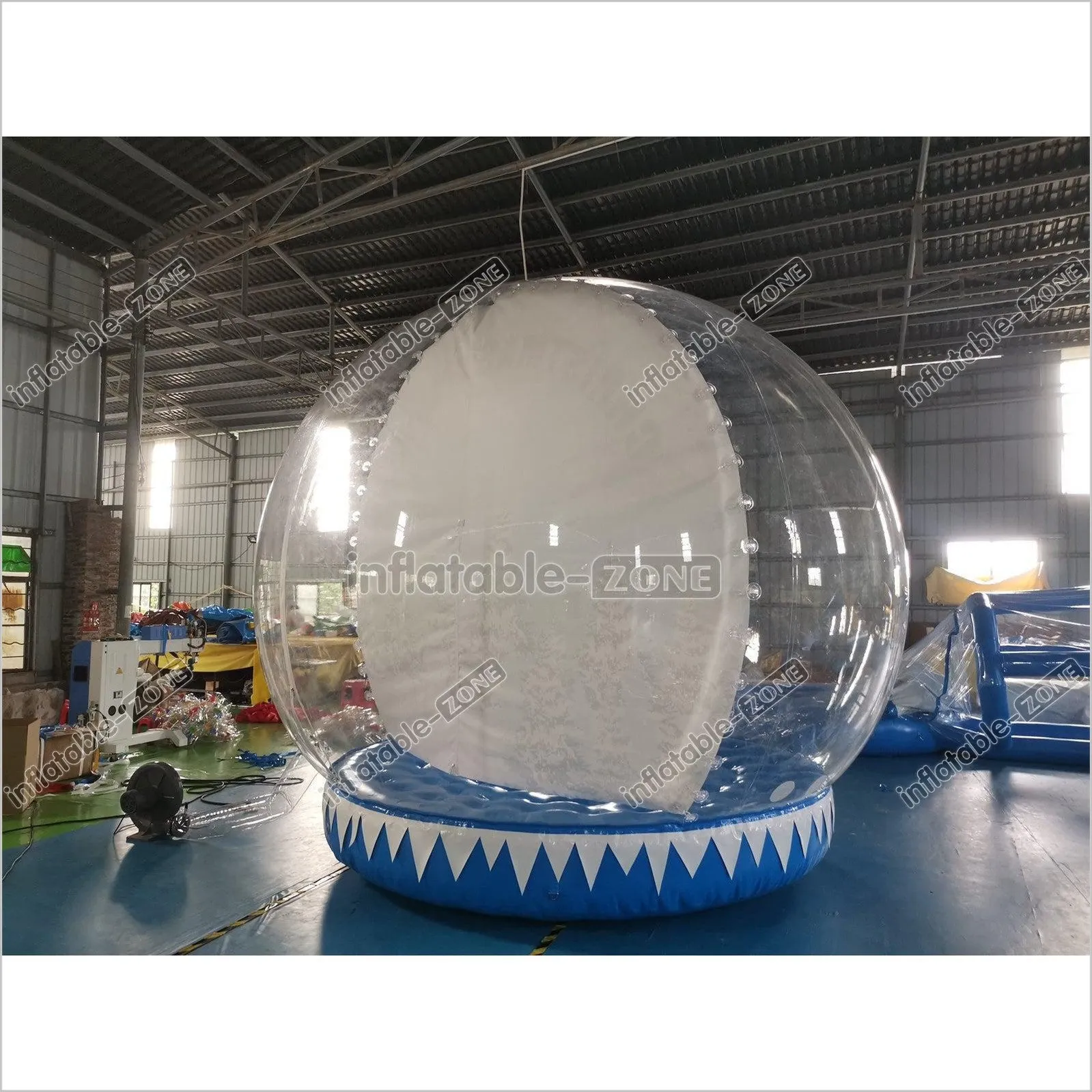 Inflatable Christmas Bubble Tent Inflatable Snow Globe Transparent Dome