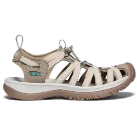 Keen Whisper Sandal - Taupe / Coral
