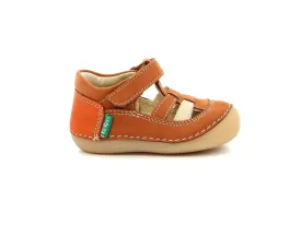 KICKERS SUSHY camel Orange prémarche premiers pas salomés