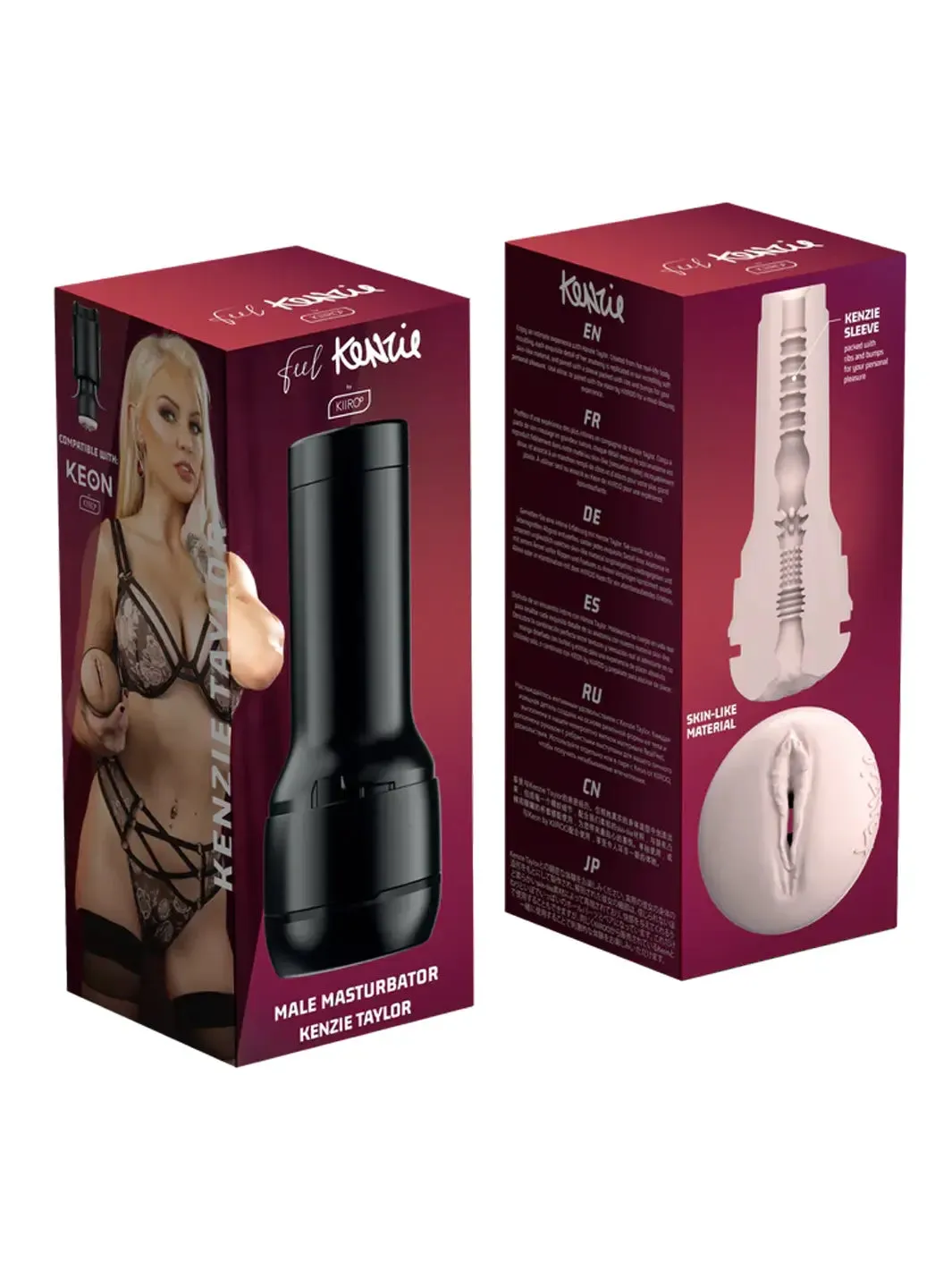 Kiiroo Feel Stroker Kenzie Taylor