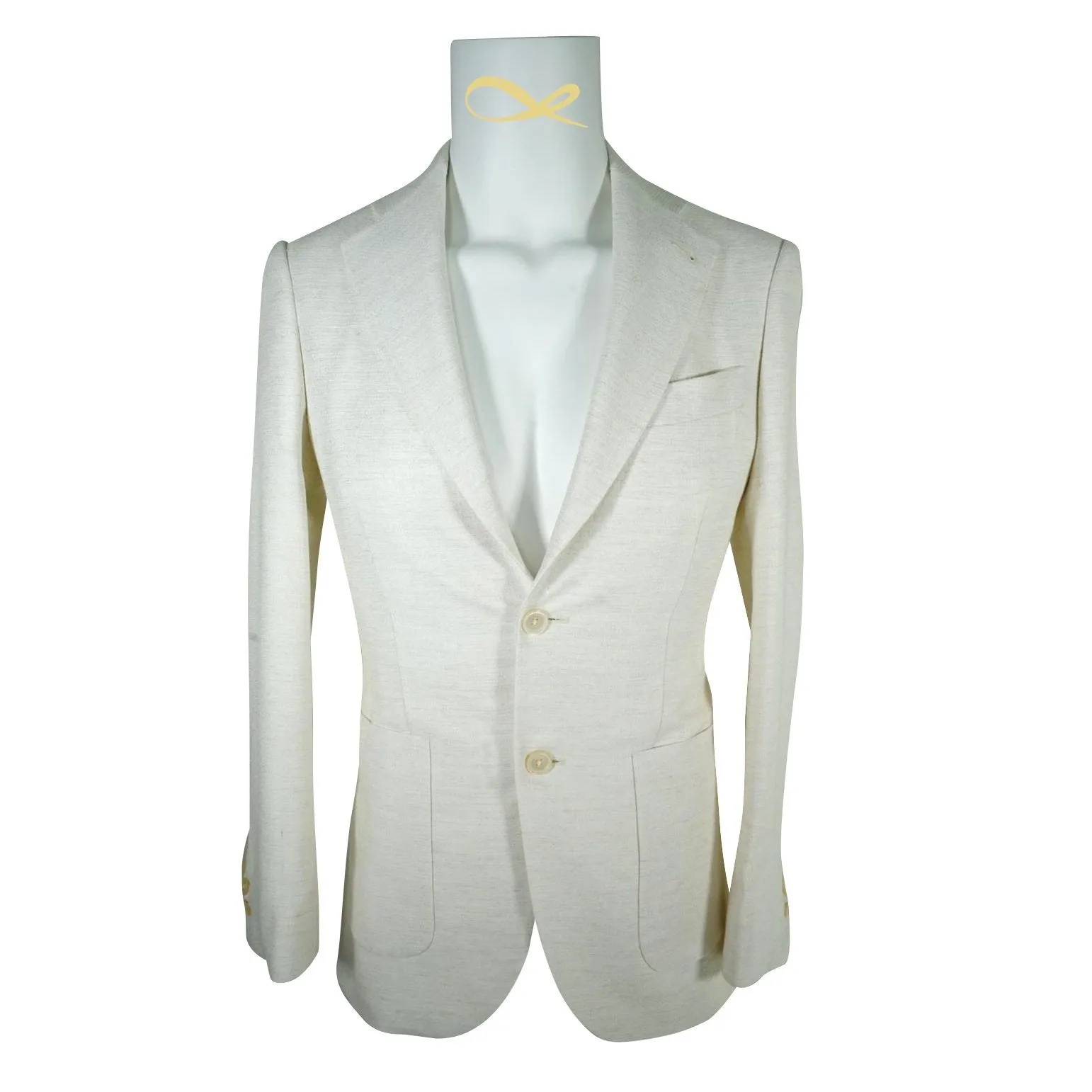 Latte Lino Tweed Jacket @ The Vault