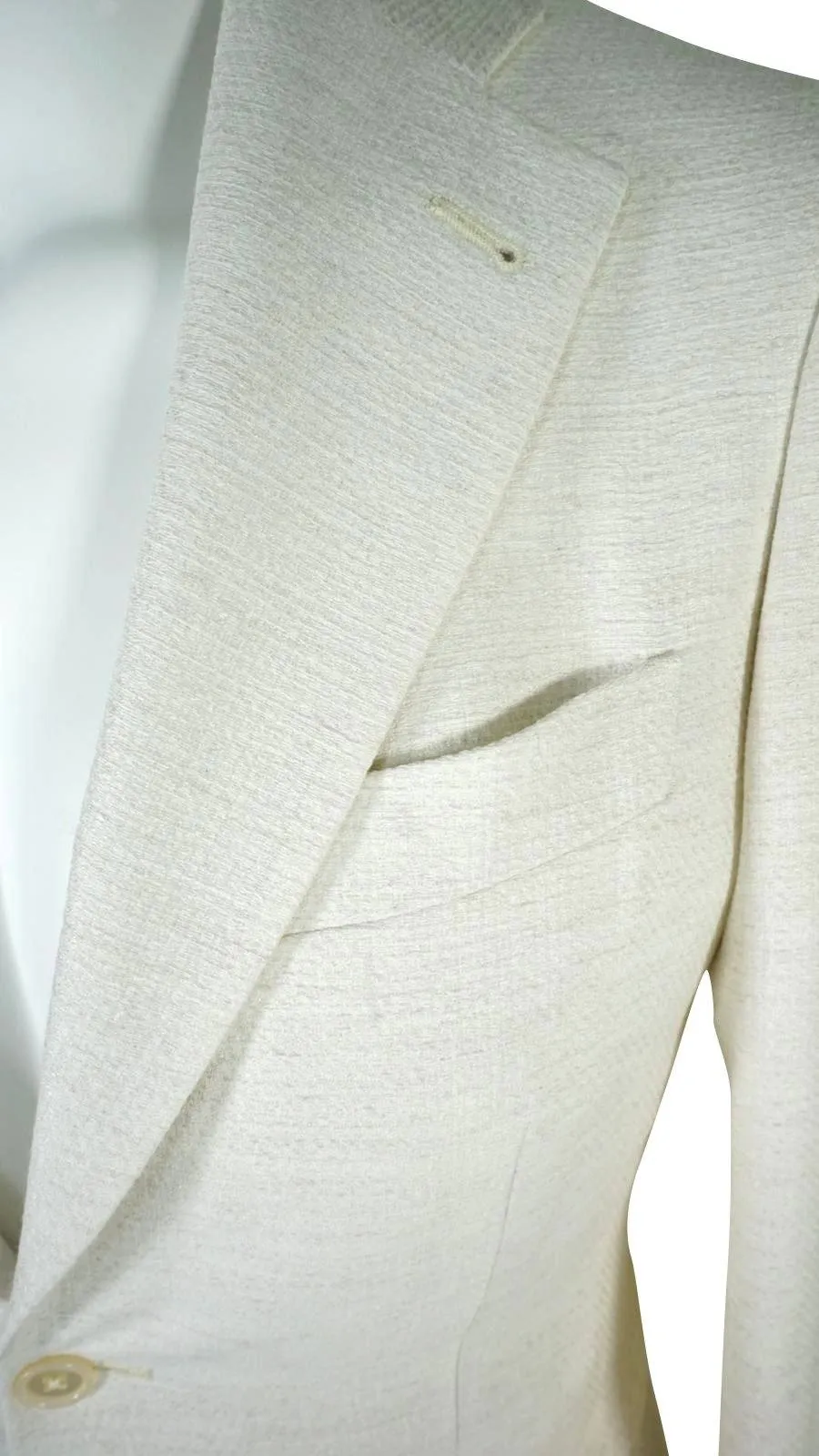 Latte Lino Tweed Jacket @ The Vault