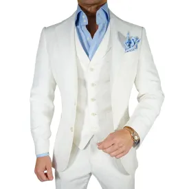 Latte Lino Tweed Jacket @ The Vault
