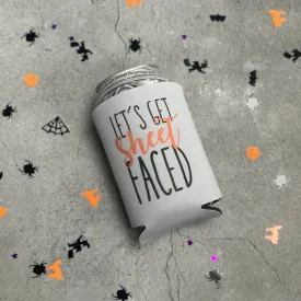 Let's Get Sheet Faced Halloween Party Favor Can Coolers