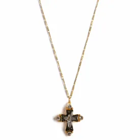 Maria Cross Charm Necklace Divine Chain Only