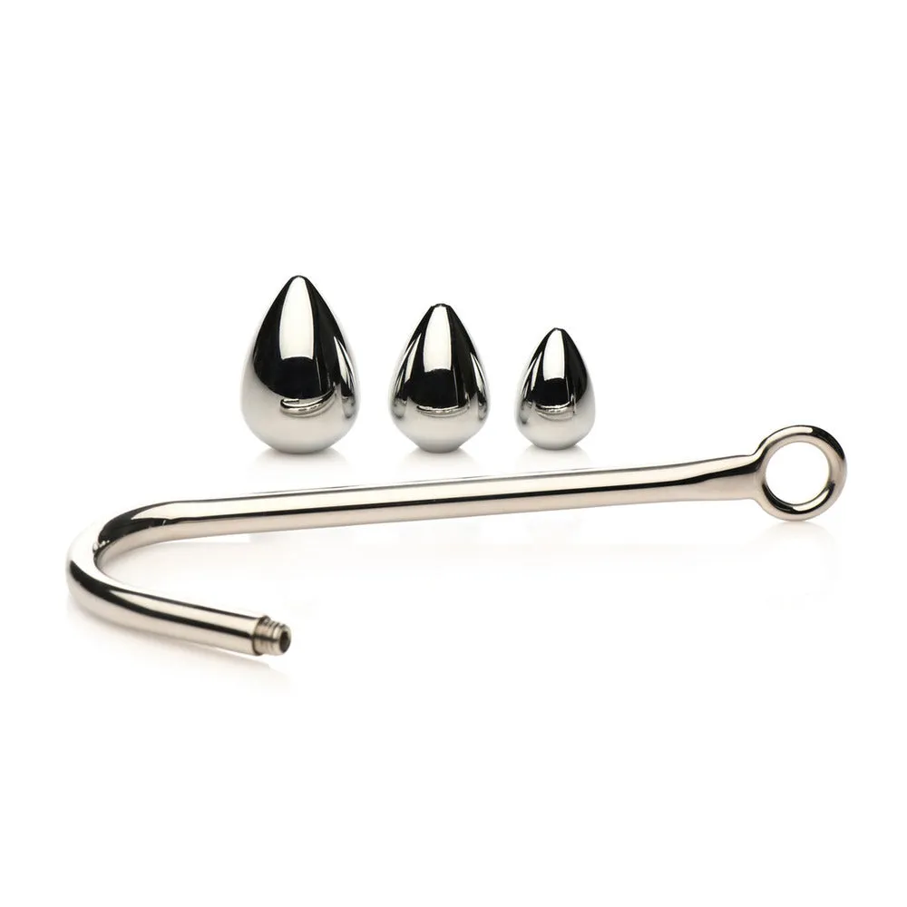 Master Series Anal Hook Training Set With 3 Plugs