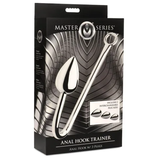Master Series Anal Hook Training Set With 3 Plugs