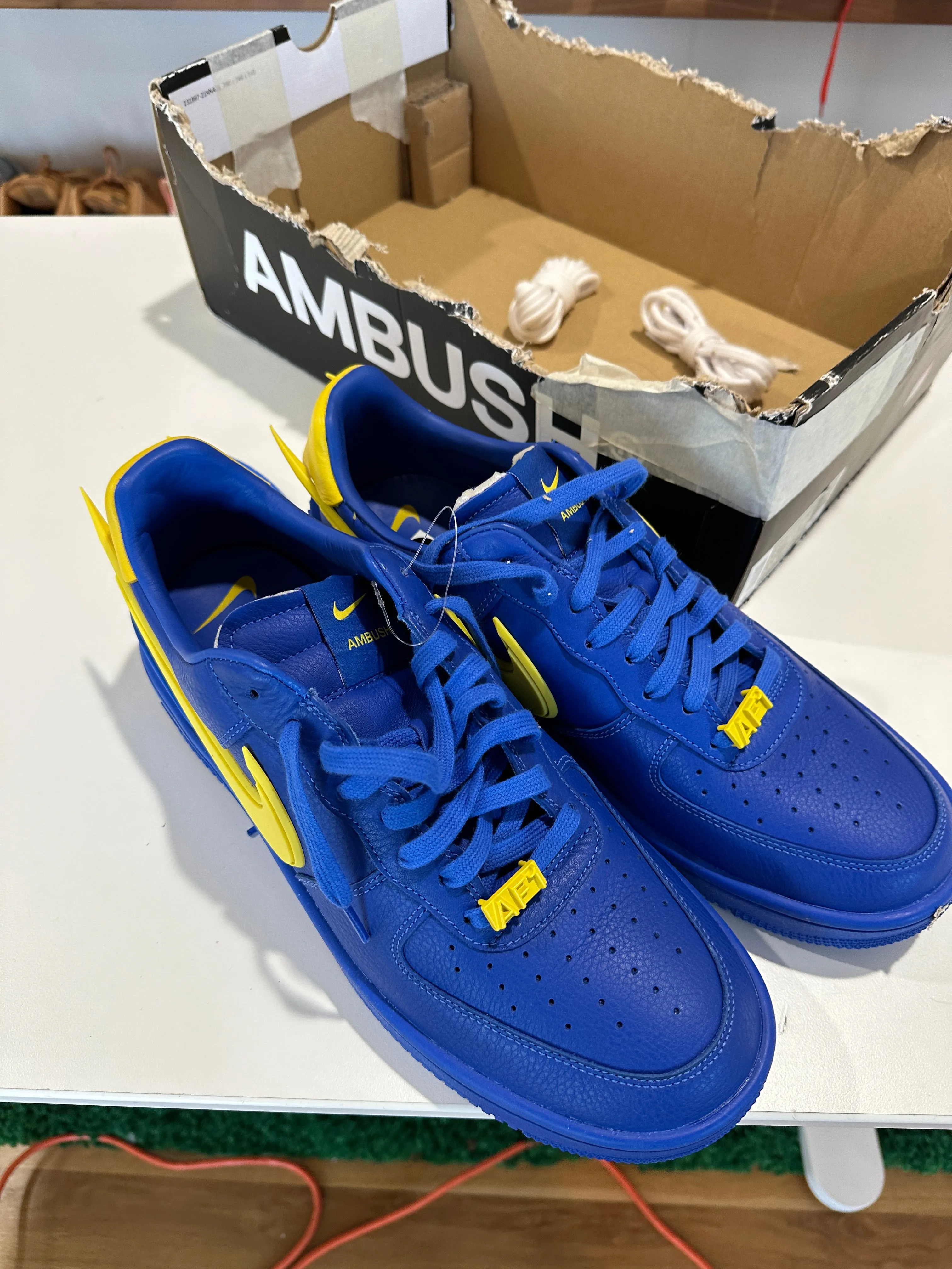 Nike Air Force 1 AMBUSH Game Royal Sz 12