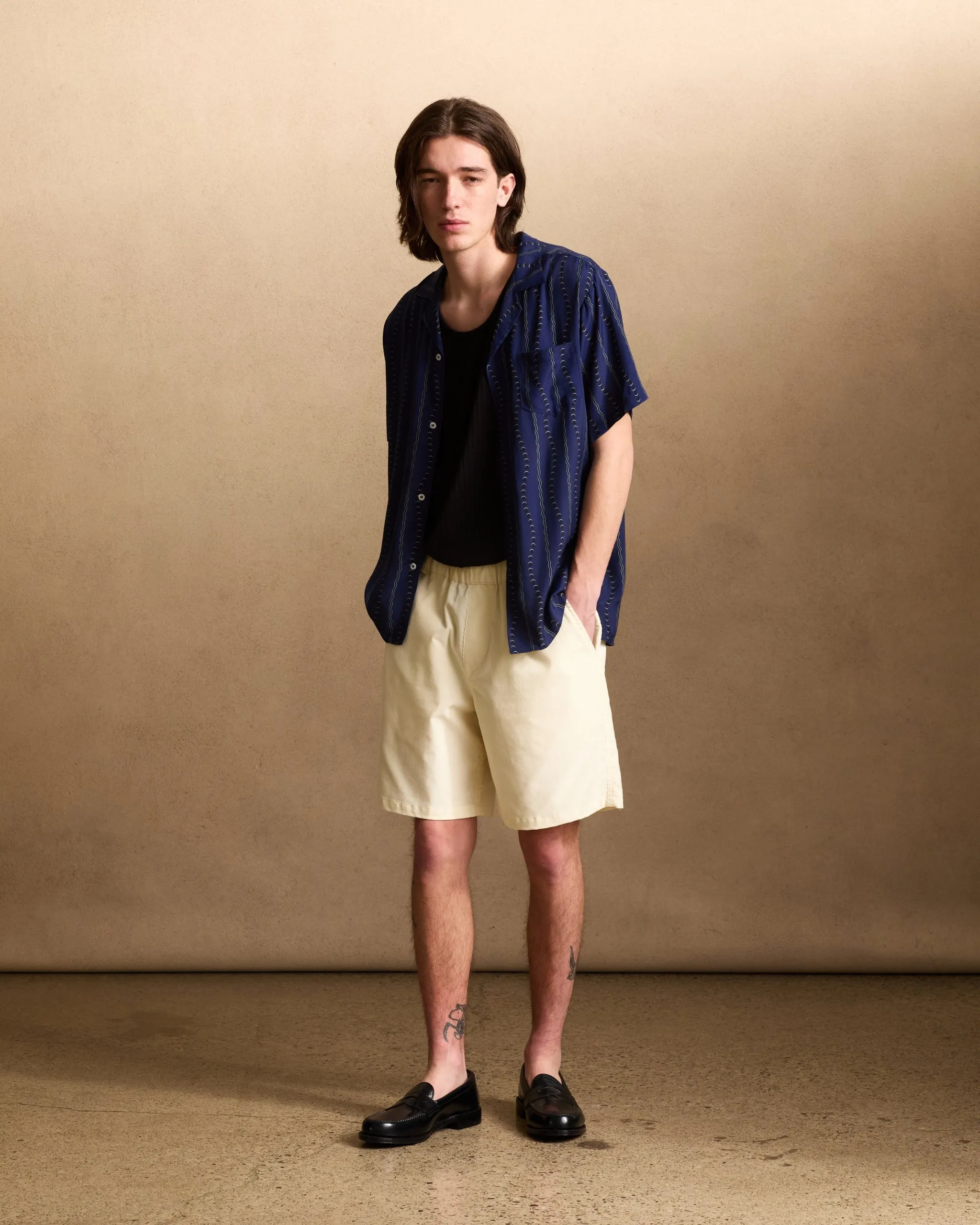 Oxford Tidal Current Camp Shirt