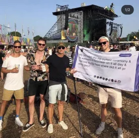 Print Your Own Glastonbury Festival Flag Design