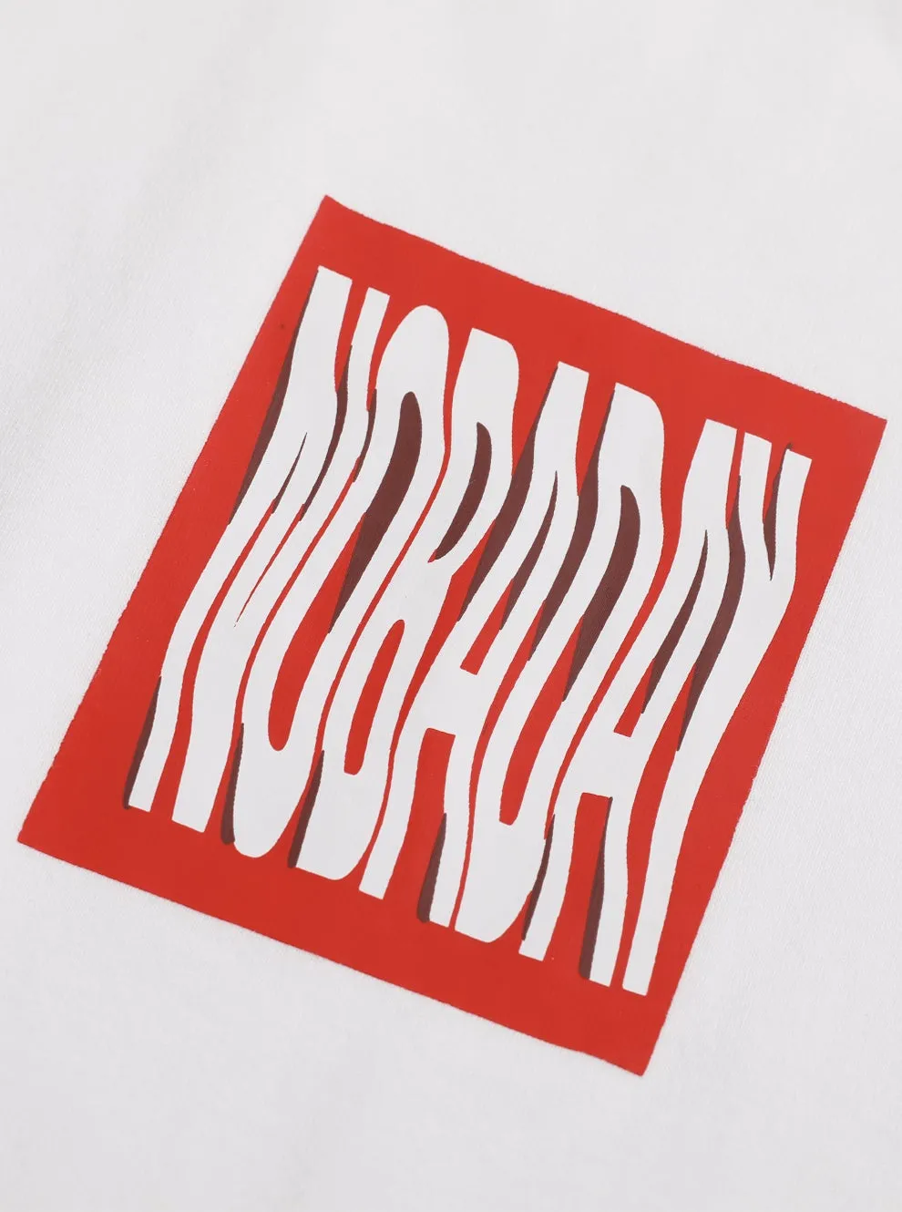 SALE🔥Nobaday REDBOX TANK TEE white