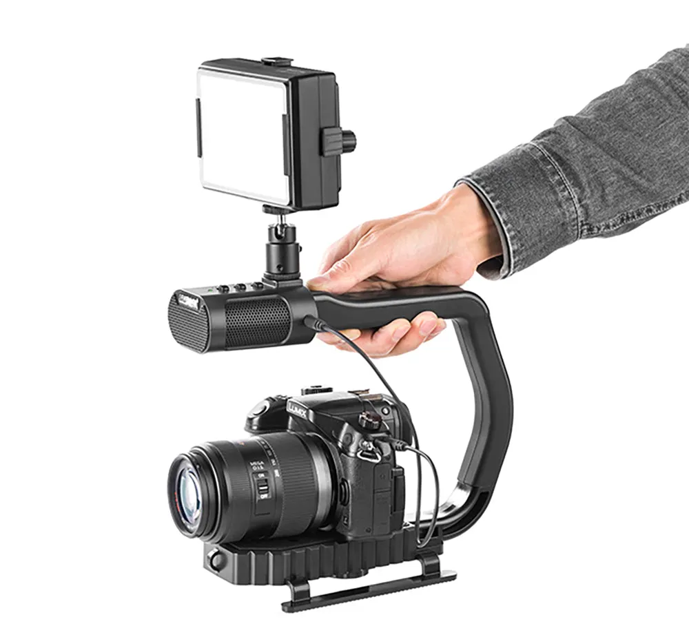 Sevenoak Camera Rig with Built-In Stereo Microphone