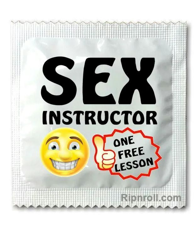 SEX INSTRUCTOR Condoms