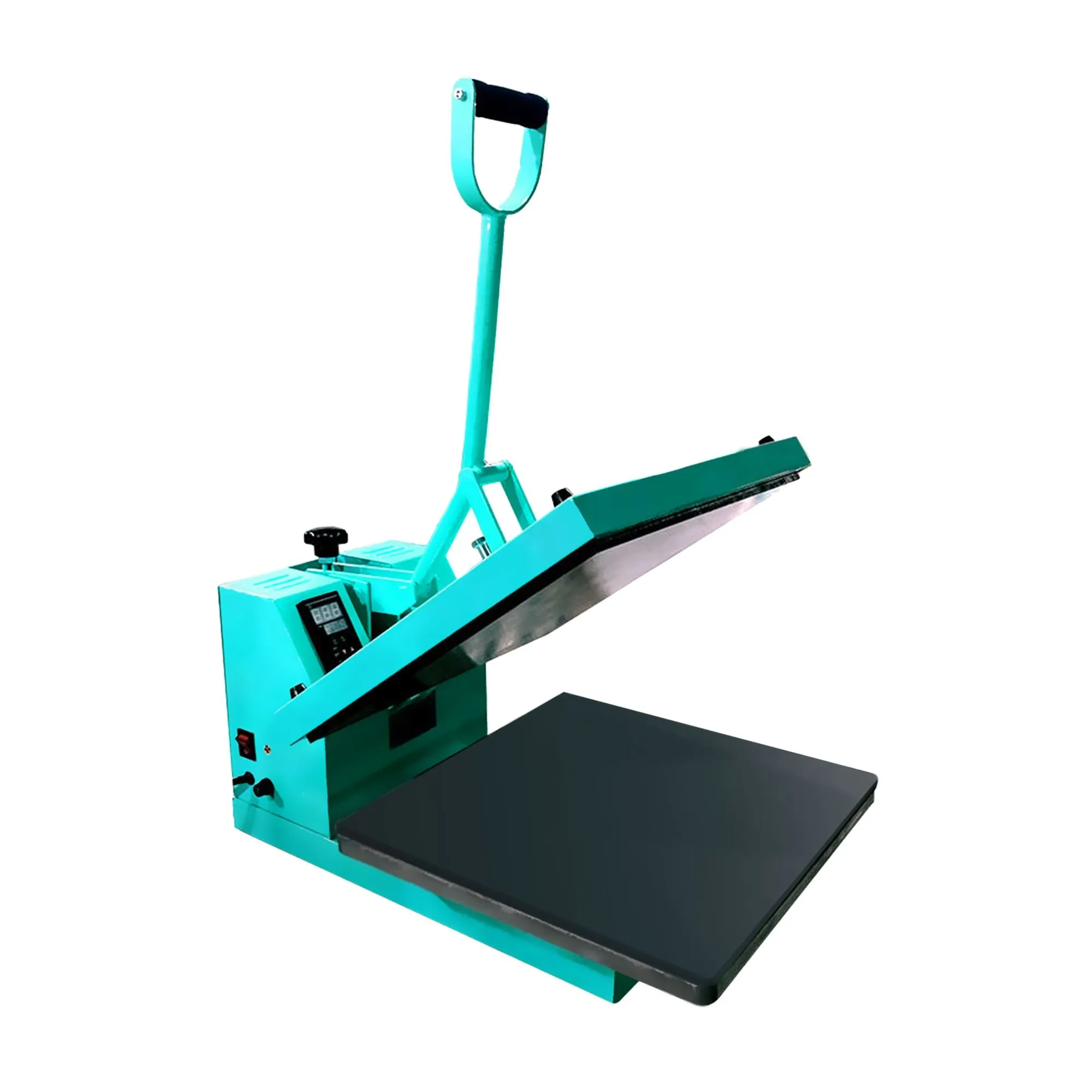 Silhouette Black Cameo 4 w/ Swing Design 15" x 15" Turquoise Heat Press Bundle