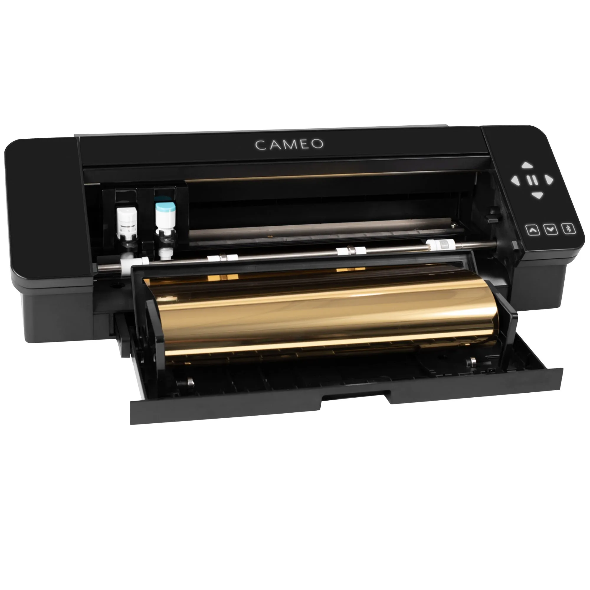 Silhouette Black Cameo 4 w/ Updated Autoblade, 3x Speed, Roll Feeder