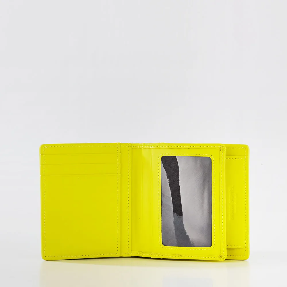 SPIRALIG BIFOLD CENTRE FLAP SMALL WALLET WITH COIN COMPARTMENT