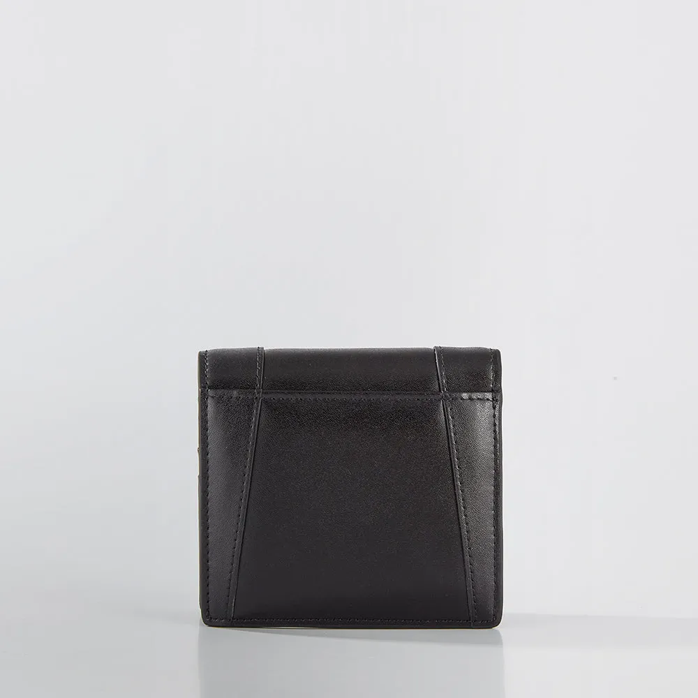 SPIRALIG BIFOLD CENTRE FLAP SMALL WALLET WITH COIN COMPARTMENT