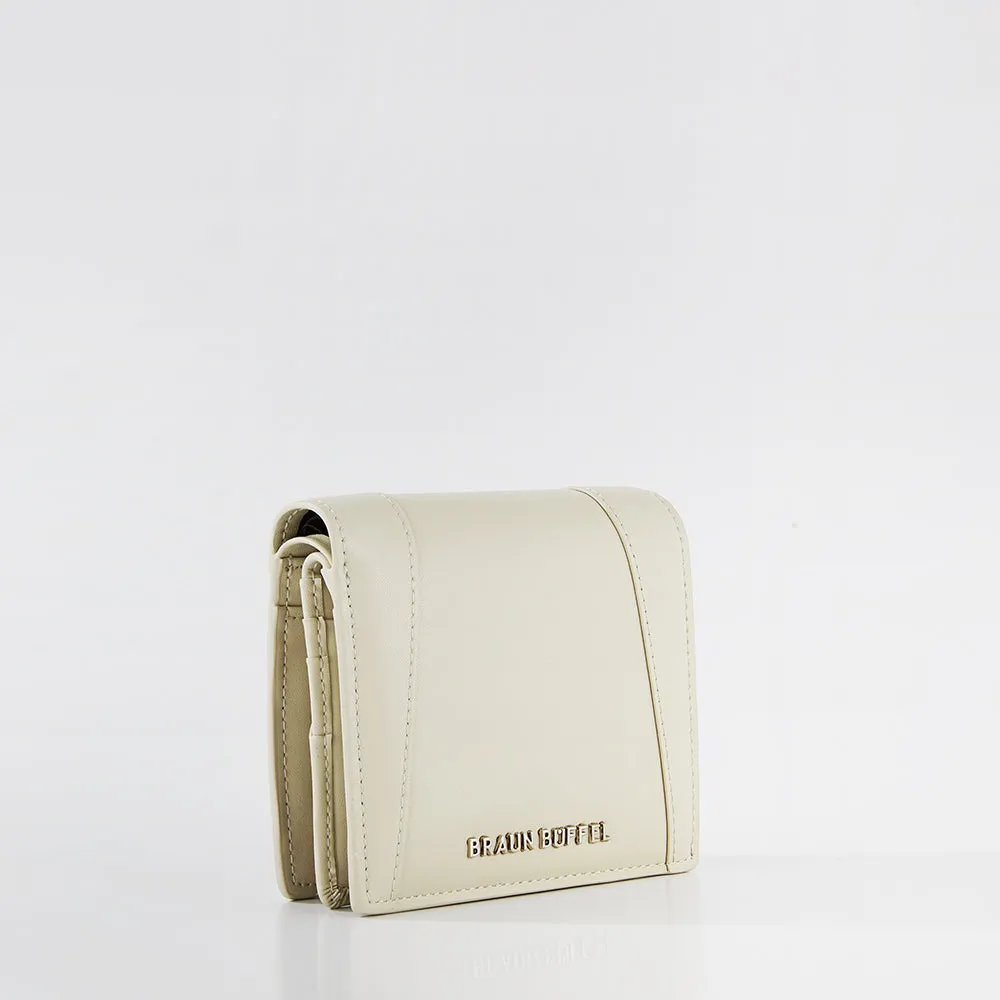 SPIRALIG BIFOLD CENTRE FLAP SMALL WALLET WITH COIN COMPARTMENT