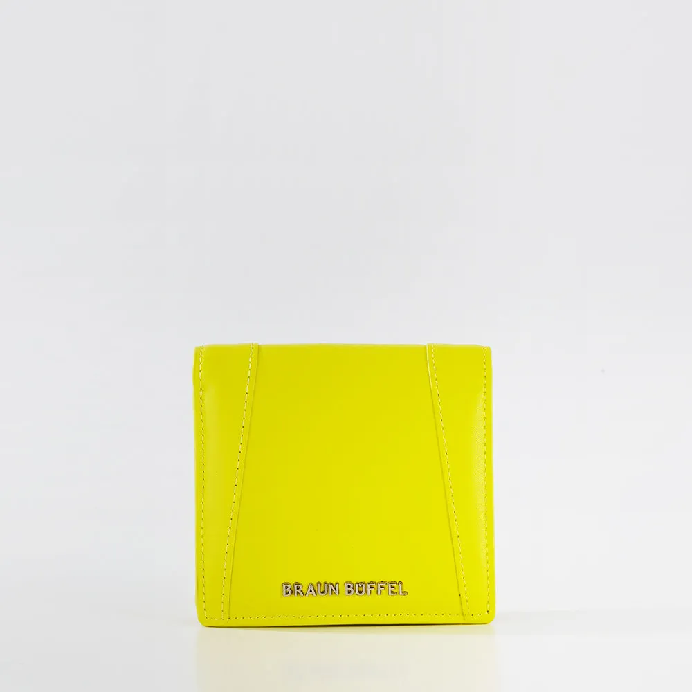 SPIRALIG BIFOLD CENTRE FLAP SMALL WALLET WITH COIN COMPARTMENT