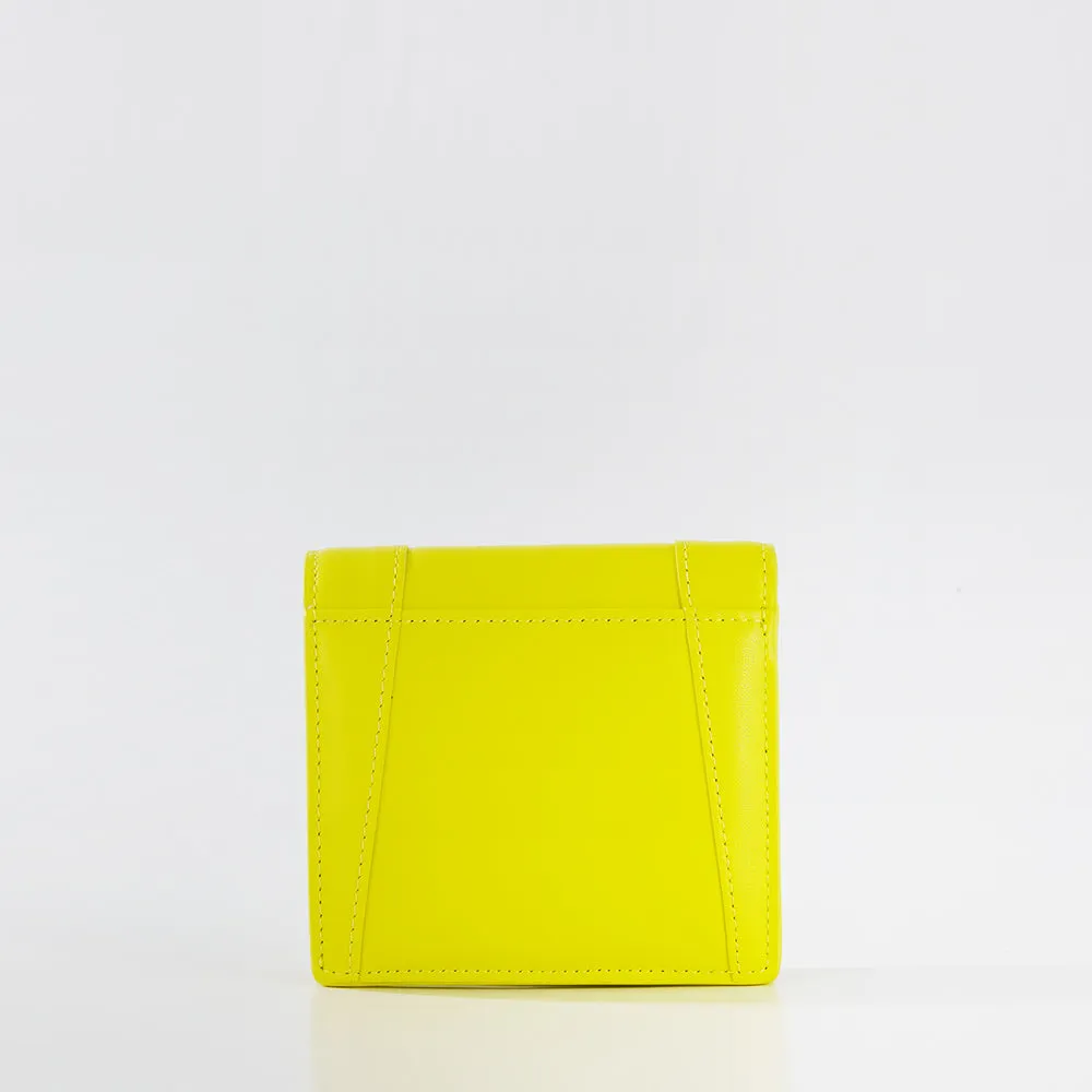 SPIRALIG BIFOLD CENTRE FLAP SMALL WALLET WITH COIN COMPARTMENT