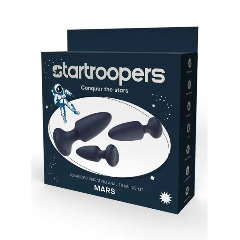 Startroopers Mars Advanced Vibrating Anal Plug Training Kit