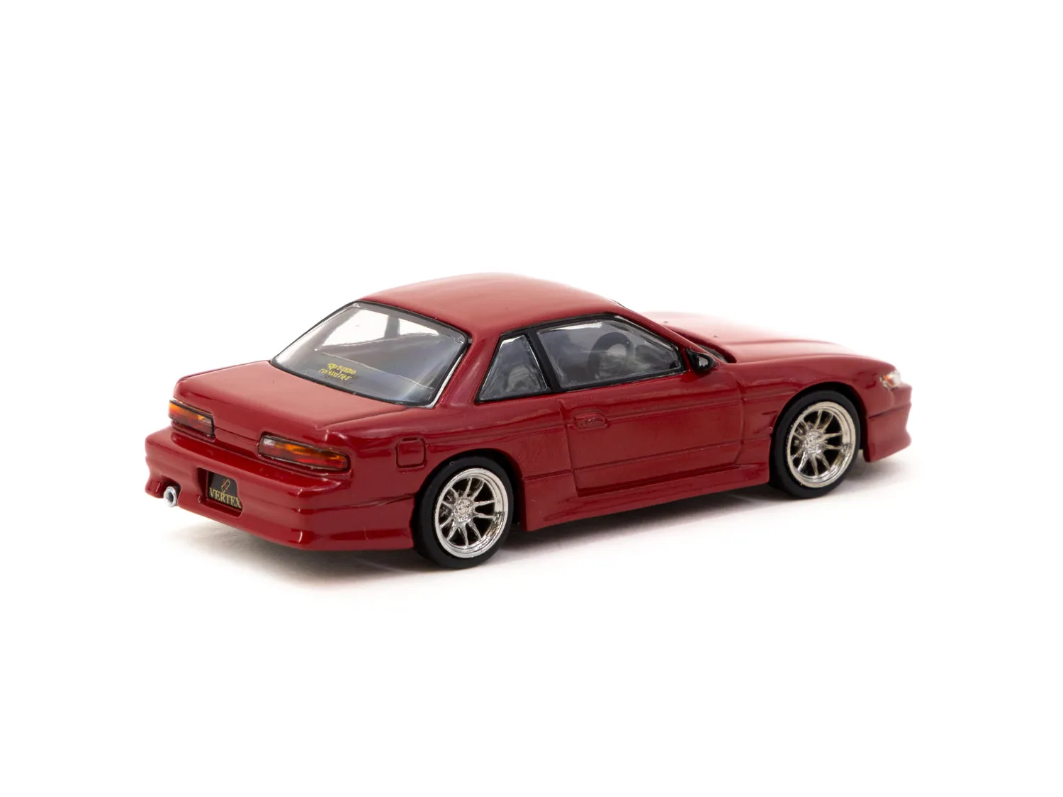 Tarmac Works VERTEX Nissan Silvia S13 Red Metallic - GLOBAL64