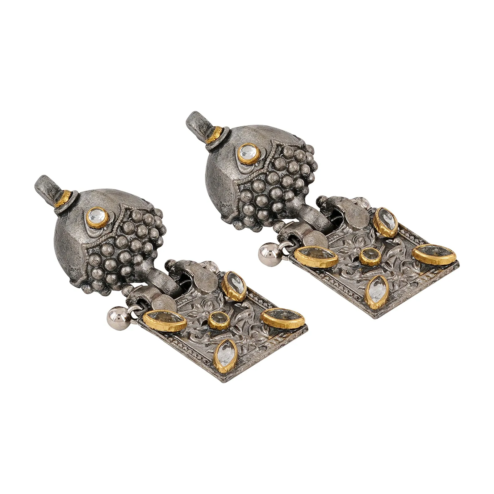 Teejh Ashwika Oxidised Necklace Set