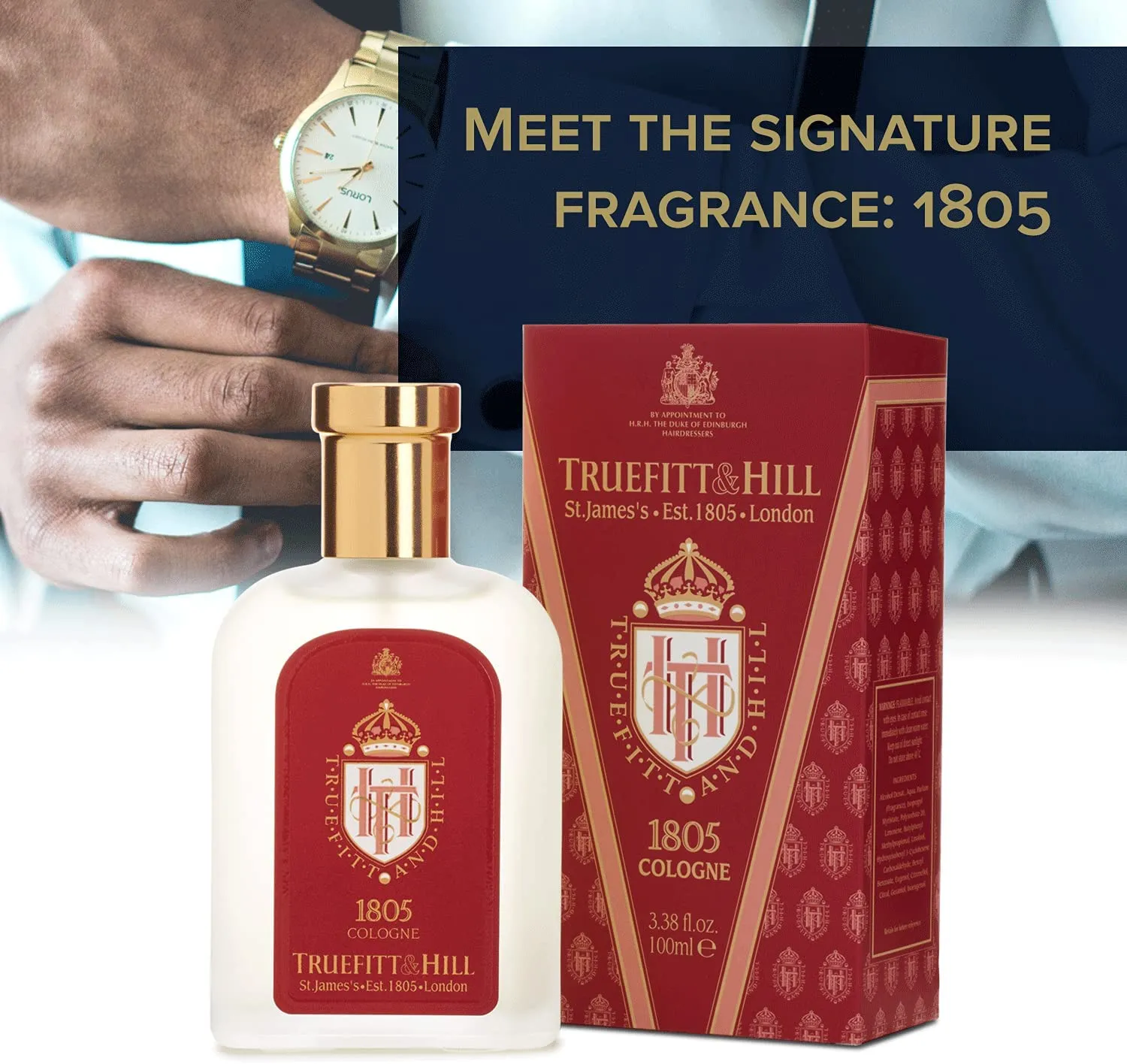 Truefitt & Hill 1805 Cologne Men's Perfume 100ml